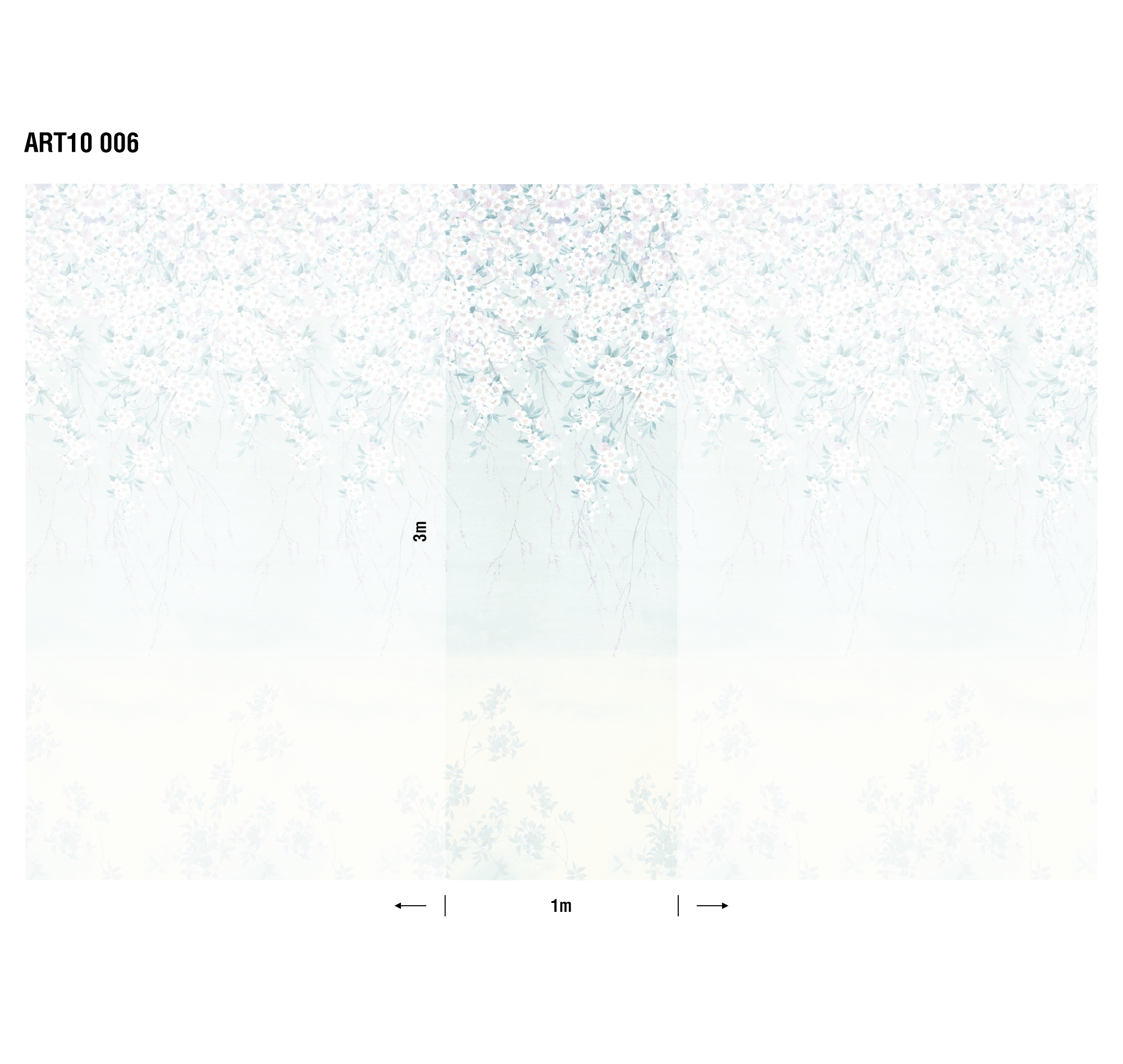 Панно Loymina Пейзаж Сады ART10 006 3×1